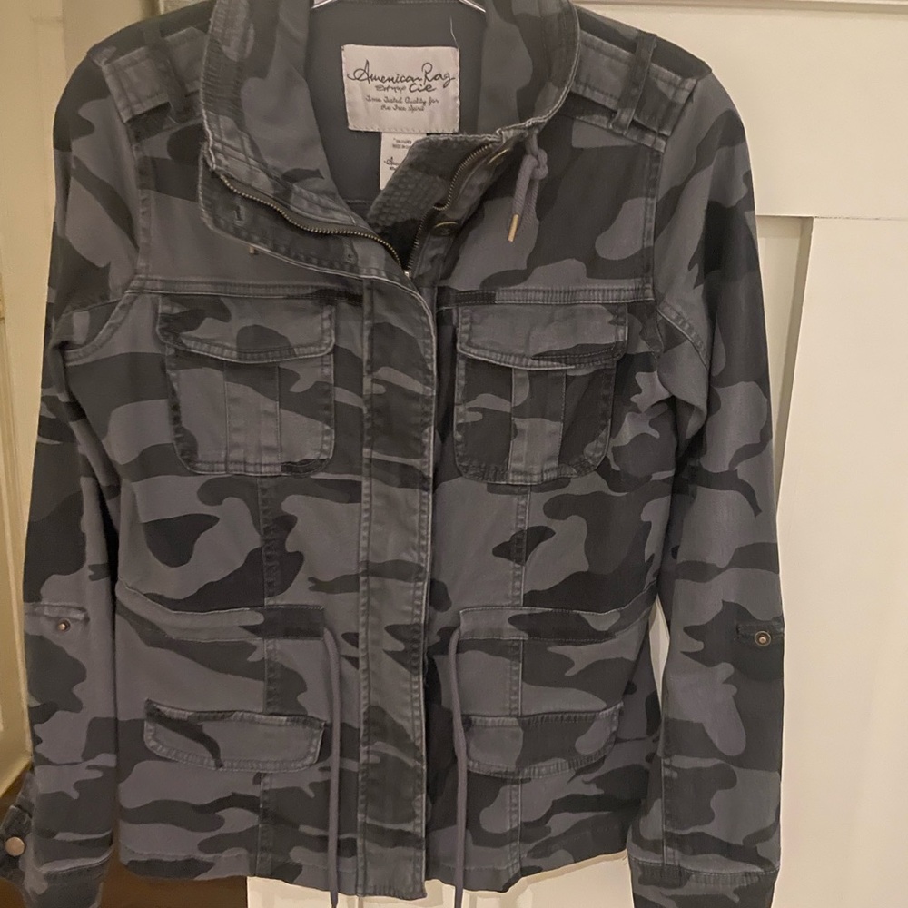 American Rag Grey Army Jacket